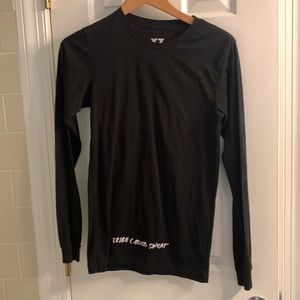 Black long sleeve shirt